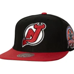 2 Tone Side Patch Snapback New Jersey Devils