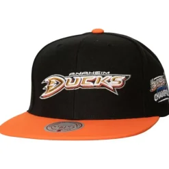 2 Tone Side Patch Snapback Anaheim Ducks