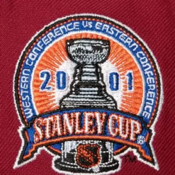 2 Tone Side Patch Snapback Colorado Avalanche