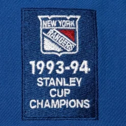 2 Tone Side Patch Snapback New York Rangers