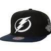 2 Tone Side Patch Snapback Tampa Bay Lightning