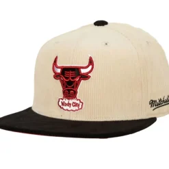 2 Tone Team Cord Fitted Hwc Chicago Bulls