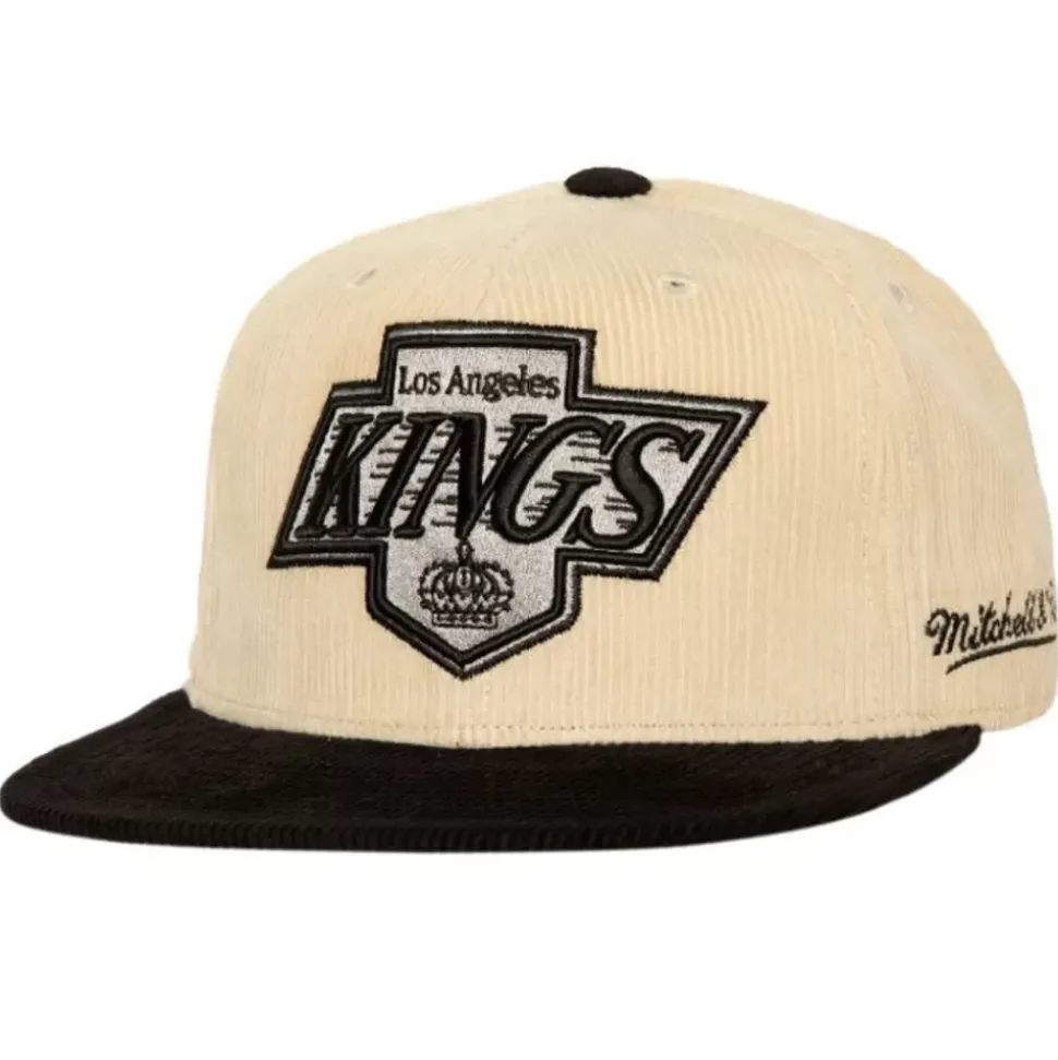 2 Tone Team Cord Fitted Vntg Los Angeles Kings