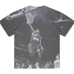 Above The Rim Sublimated Ss Tee Houston Rockets Clyde Drexler