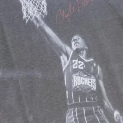 Above The Rim Sublimated Ss Tee Houston Rockets Clyde Drexler