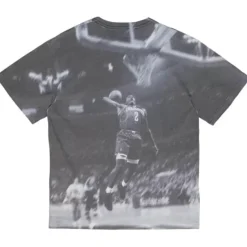 Above The Rim Sublimated Ss Tee Charlotte Hornets Larry Johnson