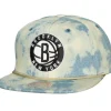 Acid Wash Snapback Brooklyn Nets