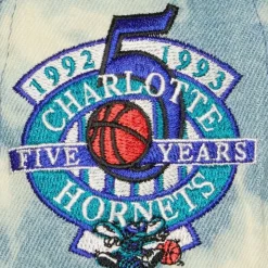 Acid Wash Snapback Hwc Charlotte Hornets