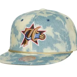 Acid Wash Snapback Hwc Philadelphia 76Ers