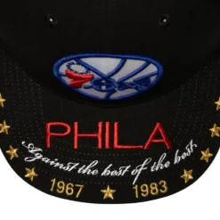 Against The Best Pro Snapback Hwc Philadelphia 76Ers