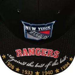 Against The Best Pro Snapback Vntg New York Rangers