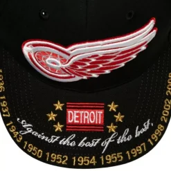 Against The Best Pro Snapback Vntg Detroit Red Wings