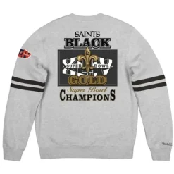 All Over Print Fleece Crew New Orleans Saints