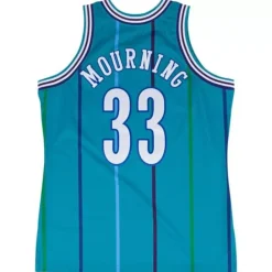 Alonzo Mourning 1992-93 Authentic Jersey Charlotte Hornets