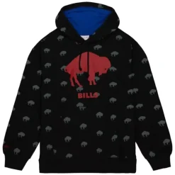 Aop Fleece Hoodie Buffalo Bills