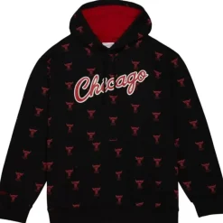 Aop Fleece Hoodie Chicago Bulls