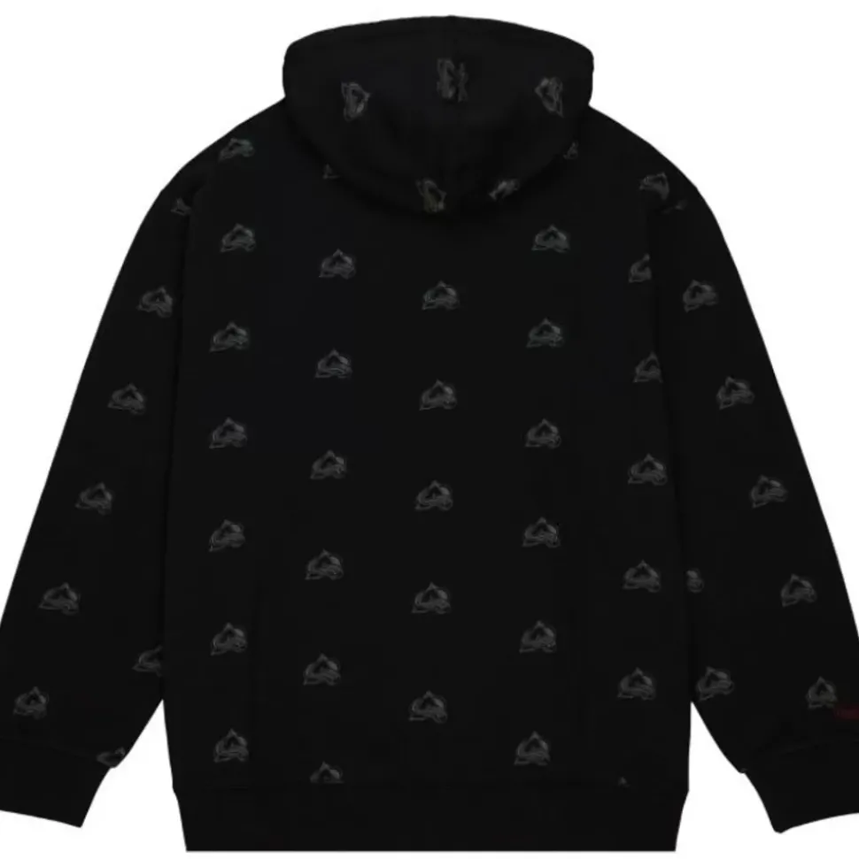 Aop Fleece Hoodie Colorado Avalanche