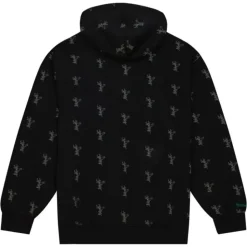 Aop Fleece Hoodie Milwaukee Bucks