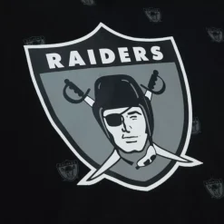 Aop Fleece Hoodie Oakland Raiders