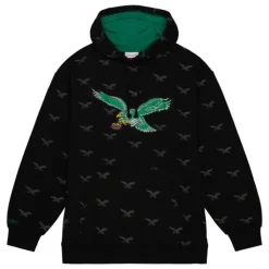 Aop Fleece Hoodie Philadelphia Eagles