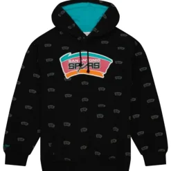 Aop Fleece Hoodie San Antonio Spurs