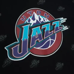 Aop Fleece Hoodie Utah Jazz