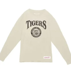 Arched Logo Lockup Slub Ls Tee Grambling State University