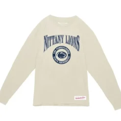Arched Logo Lockup Slub Ls Tee Penn State University