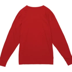 Arched Logo Lockup Slub Ls Tee University Of Wisconsin - Madison