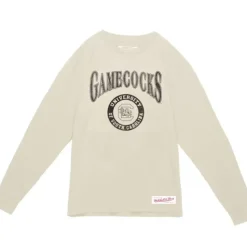 Arched Logo Lockup Slub Ls Tee University Of South Carolina