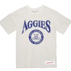 Arched Logo Lockup Slub Tee North Carolina A&T University