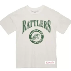 Arched Logo Lockup Slub Tee Florida A&M University