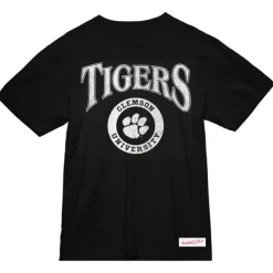 Arched Logo Lockup Slub Tee Clemson University