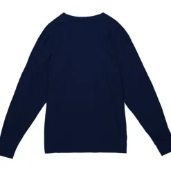 Arched Logo Slub Ls Tee New York Yankees