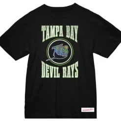Arched Logo Slub Tee Tampa Bay Rays