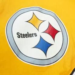 Arched Retro Lined Windbreaker Pittsburgh Steelers