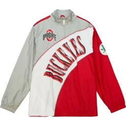 Arched Retro Lined Windbreaker Ohio State