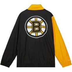 Arched Retro Lined Windbreaker Boston Bruins