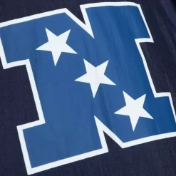 Arched Retro Lined Windbreaker Dallas Cowboys