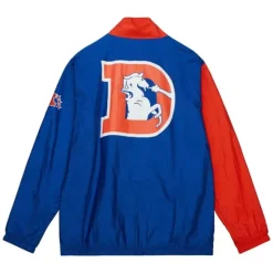 Arched Retro Lined Windbreaker Denver Broncos