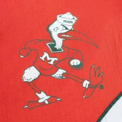 Arched Retro Lined Windbreaker University Of Miami