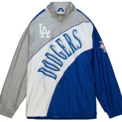 Arched Retro Lined Windbreaker Los Angeles Dodgers