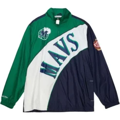 Arched Retro Lined Windbreaker Dallas Mavericks