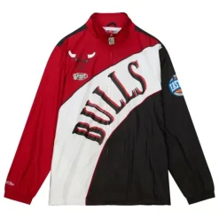 Arched Retro Lined Windbreaker Chicago Bulls