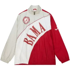 Arched Retro Lined Windbreaker University Of Alabama