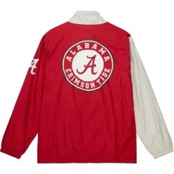 Arched Retro Lined Windbreaker University Of Alabama