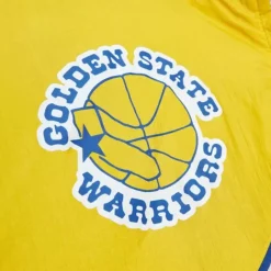 Arched Retro Lined Windbreaker Golden State Warriors