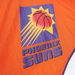 Arched Retro Lined Windbreaker Phoenix Suns