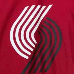 Arched Retro Lined Windbreaker Portland Trail Blazers