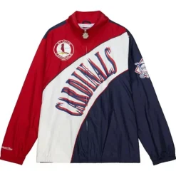 Arched Retro Lined Windbreaker St. Louis Cardinals